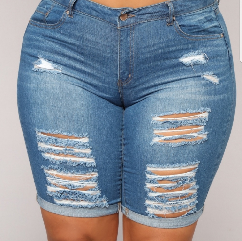 *FIRM PRICE* Happen Like This Bermuda Jean shorts